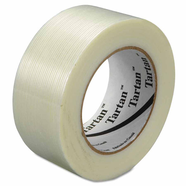 Filament Tapes 8934, 48 mm X 60 yd, 55 mil, Clear 405-021200-86521