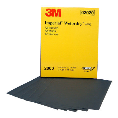 Wetordry Paper Sheets, Silicon Carbide, 1000 Grit, 9 x 11 in 405-051131-02034