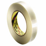 Filament Tape, 898, 0.94 in W x 60 yd L, 6.6 mil Thick, Clear 405-051131-06898