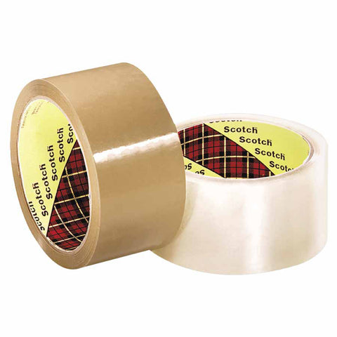 Industrial Box Sealing Tapes 371, 48mm x 50 m, Clear 405-021200-13679