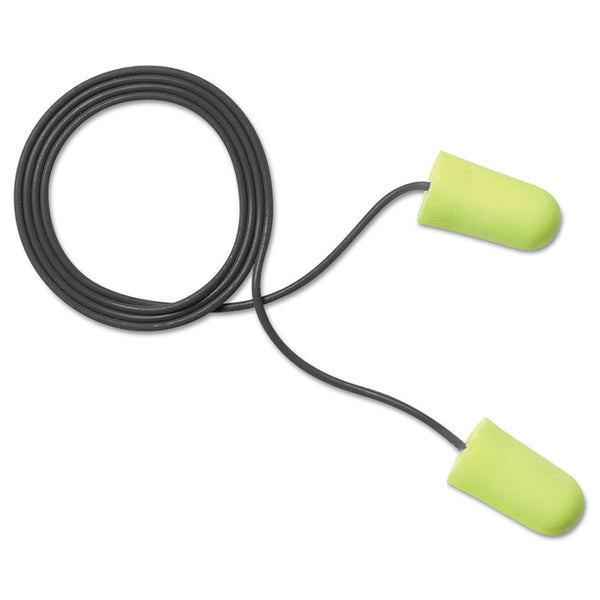 E-A-Rsoft SuperFit Metal Detectable Corded Earplugs, Red/Yellow, Corded 247-311-4106