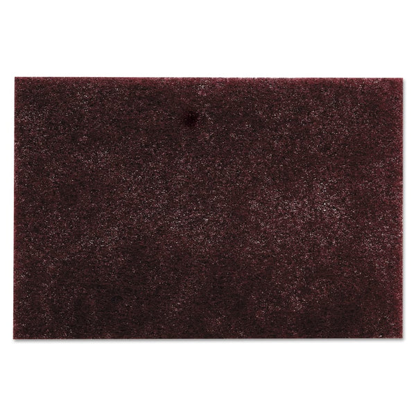 Hand Pad, 7447, Very Fine, Aluminum Oxide, Maroon, 20 EA/BX