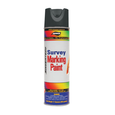 Survey Marking Paint, 20 oz, Aerosol Can, Blue 205-203