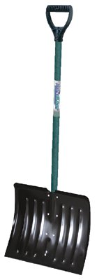 Arctic Blast Snow Pusher/Shovel, 14-1/2 X 18 Blade, Wood Poly D-Grip Handle 027-1640700