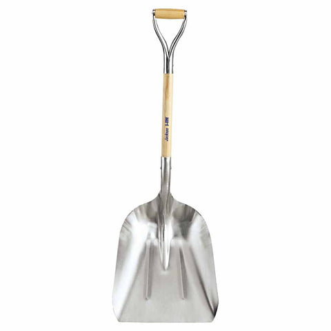 Arctic Blast Aluminum Snow Pushers/Shovels, 12 X 24 Blade, Wood Straight Handle 027-1641900