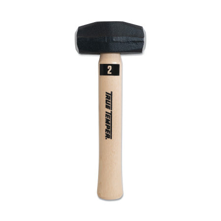 Toughstrike Double-Face Hand Drill Hammer, 2 lb Head Wt, 10.5 in Overall L, Straight American Hickory Handle 027-20188000