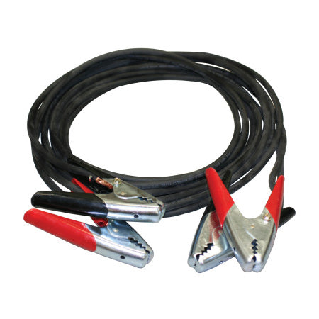 Booster Cables, 4 AWG, Red/Black Clamps, 20 ft, Black Cords 100-JUMPERCABLES-20FT-AB