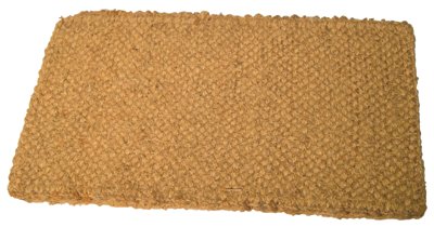 Coco Mat, 36 in W x 48 in L, Densely Woven Fibers, Natural Tan 103-AB-GDN-12