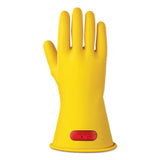 RIG Electrical Insulating Gloves, 11 in L, Class 0, Size 10, Yellow 012-11-374-4-10