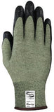 80-813 Arc Flash and Cut Resistant Gloves, Size 9, Green/Black 012-80-813-9