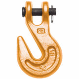 473 Series Clevis Grab Hook, 5/16 in, 5100 lb, Orange Powder Coat 193-4503415