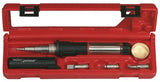 Super-Pro Self-Igniting Butane Soldering Iron Kits, Case;Stand;Sponge;Tips 185-PSI100K