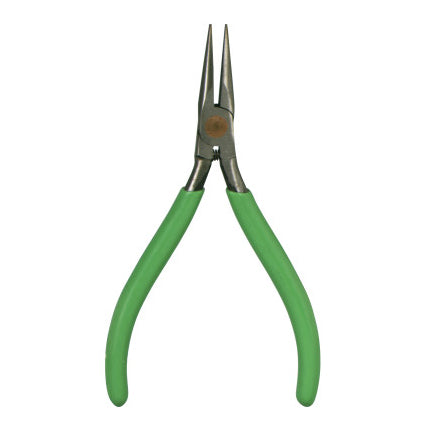 Subminiature Needle Nose Pliers, 4 in Long, 13/16 in Jaw, Smooth 188-L4VN