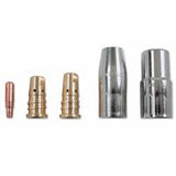 Quik Tip Consumables Nozzles, Threaded, 1/2", For Quik Tip Series 1 Contact Tip 360-N1C12Q