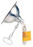 Flood and Clamp Lamp, Vented Aluminum Reflector, 150 W, 6 ft Cord, Incandescent Bulb Not Included 860-151