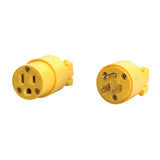 Replacement Connector and Plug, 15 A, 125 V, 3-Wire, Vinyl, Female 172-05985