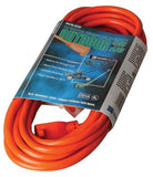 Vinyl Extension Cord, 25 ft, 1 Outlet, Orange 172-02307