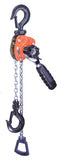 Series 603 Mini Rachet Lever Hoist, 1100 lb, 5 ft Lifting Height, 78 lbf 175-0215