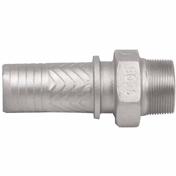 Boss Stems, 1 9/16 in x 1 1/2 in (NPT) Male, Malleable Iron 238-MS21