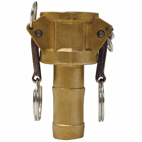 Global Type C Couplers, 1 in (NPT), Brass 238-G100-C-BR