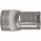 King Combination Nipples, 3 in x 3 in (NPT) Male, Steel 238-ST35