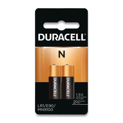 N Size Alkaline Battery, 2 EA/PK 243-MN9100B2PK