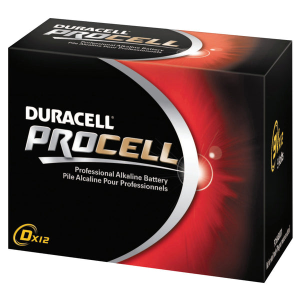 Procell Battery, Non-Rechargeable Dry Cell Alkaline, 9V, 12/PK 243-PC1604BKD