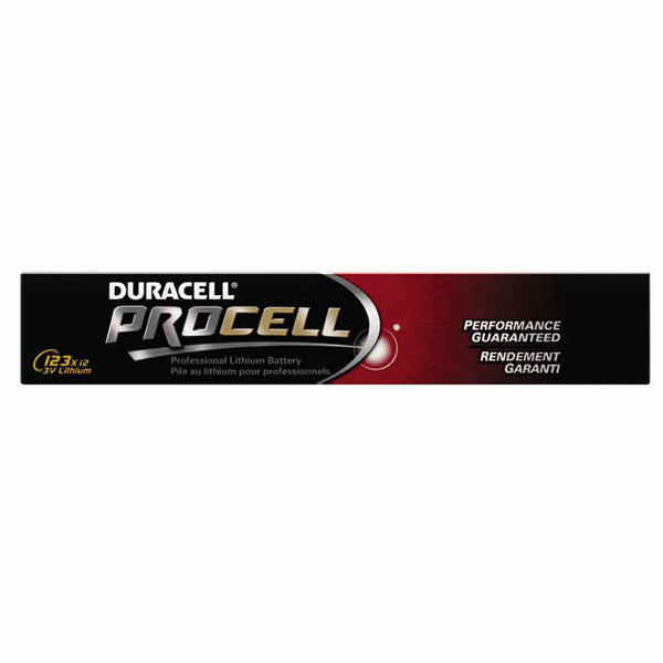 Procell Battery, Non-Rechargeable Dry Cell Alkaline, 3V 243-PL123BKD