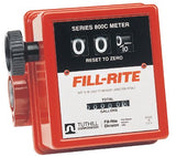 Mechanical Flow Meters, 1 in Inlet, 5 gal/min - 20 gal/min, 3 Wheel 285-807C-1