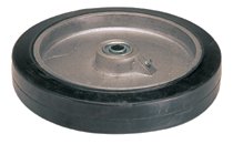 Truck Wheels, WH 68, Molded on Rubber, 10 in Diameter 338-WH-68