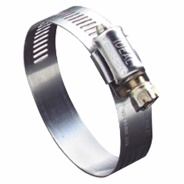 50 Series Small Diameter Clamp, 1-1/8 in Hose ID, 3/4 in to 1-3/4 in dia, Stainless Steel 201/301 420-5020