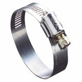 54 Series Worm Drive Clamp, 5/8" Hose ID, 1/2-1 1/16"Dia,201/301 Stainless Steel 420-5410