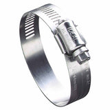 68 Series Worm Drive Clamp,1 7/8" Hose ID,1 1/2"-2 1/2" Dia, Stnls Steel 201/301 420-6832