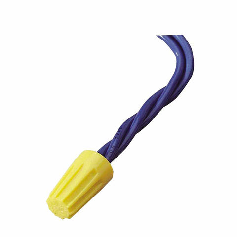 Wire-Nut Wire Connector, Yellow,100 per Box 131-30-074