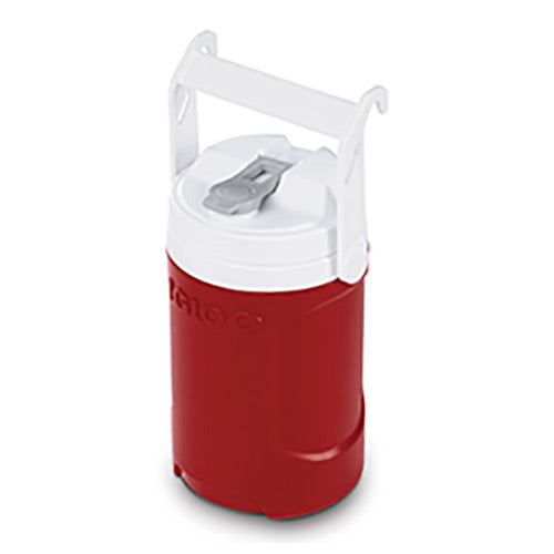 Latitude Insulated Beverage Bottle, 1/2 gal, Red 385-31285