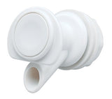 Spigot, 3.38 in L x 1.38 in W x 5.75 in H, White 385-24009