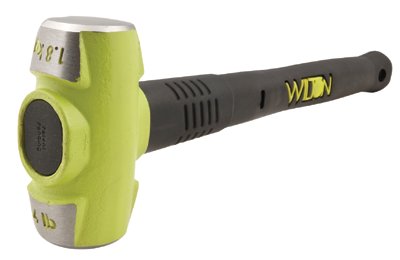 B.A.S.H Unbreakable Handle Sledge Hammer, 4 lb Head, 16 in Ergonomic Handle 825-20416