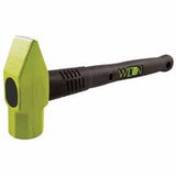 B.A.S.H Unbreakable Handle Cross Pein Hammer, 2lb, 16 in Rubber and Steel Handle 825-30216