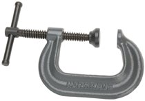 Columbian Economy Drop Forged C-Clamps, Sliding Pin, 2 3/4 in Throat Depth 825-20303