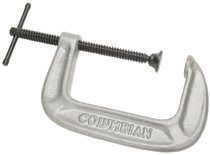 Columbian 140 Series Carriage C-Clamps, Sliding Pin, 3 in Throat Depth 825-41407