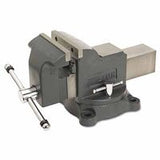 Shop Bench Vise, 6 in Jaw Width, 3-1/2 in Throat Depth, Swivel Base 825-63302