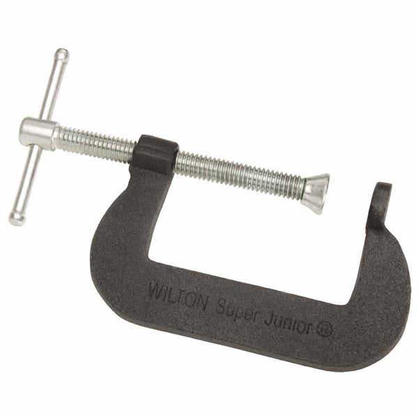 Super-Junior C-Clamps, Sliding Pin, 1-1/4 in Throat Depth 825-21305