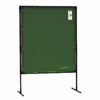 Stur-D-Screen Frame, 6 ft X 8 ft, Steel, Black 138-36338