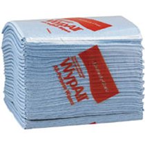 L40 Towel, Blue, 12.5 in W x 12 in L, Pack, 1 Ply, 56 Sheets/PK, 672 Sheets Total 412-05776