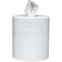 L40 Towel, White, 10 in W x 12.2 in L, Roll, 1 Ply, 200 Sheets/RL, 400 Sheets Total 412-05796