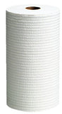 X60 Cloth Wiper, White, 9.8 in W x 13.4 in L, Small Roll, 130 Sheets/Roll 412-35401