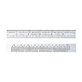 Steel Rule With Decimal Equivalents, 6 in, Steel 681-56660