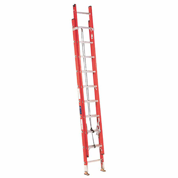 FE3200 Series Fiberglass Channel Extension Ladder, 20 ft, Class IA, 300 lb 443-FE3220