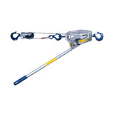 Cable Ratchet Hoist-Winches, 1/2 Tons Capacity, 15 ft Lifting Height, 77 lbf 447-1000-15