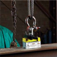 MLAY1000 Lifting Magnet, 1000 lb Max Load Cap 474-8100088